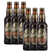 Hank's Genuine Gourmet Birch Beer, 12 fl oz Bottles – Premium Craft Soda with Rich, Robust Flavor – Authentic Northeast Recipe, Pack of 6