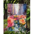thumbnail image 3 of Roses in Watercolor Garden Flag 11.25 in x 15.5 in, 3 of 5