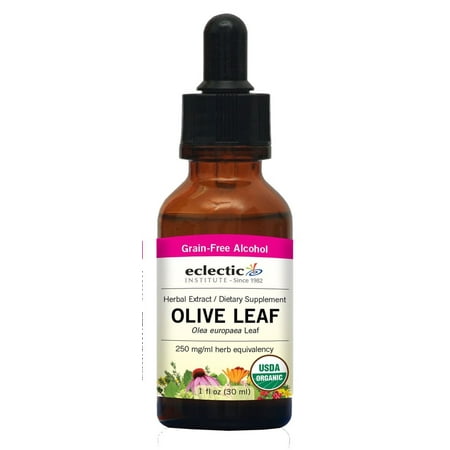 Olive Leaf Extract Eclectic Institute 1 oz Liquid (Best Olive Leaf Extract Liquid)