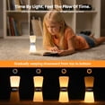 thumbnail image 3 of DAYBETTER LED Visual Timer Hourglass, Rechargeable Digital Timer for Kids & Adults, Time Flow Simulation with Time Management for Classroom,Kitchen,Room,Home (Warm-White), 3 of 7