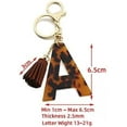 thumbnail image 2 of Letter Keychain,26 Letters A-Z Decorative Letter Keychain,Name Keychain for Women Girls Men Teenager Gift, 2 of 3