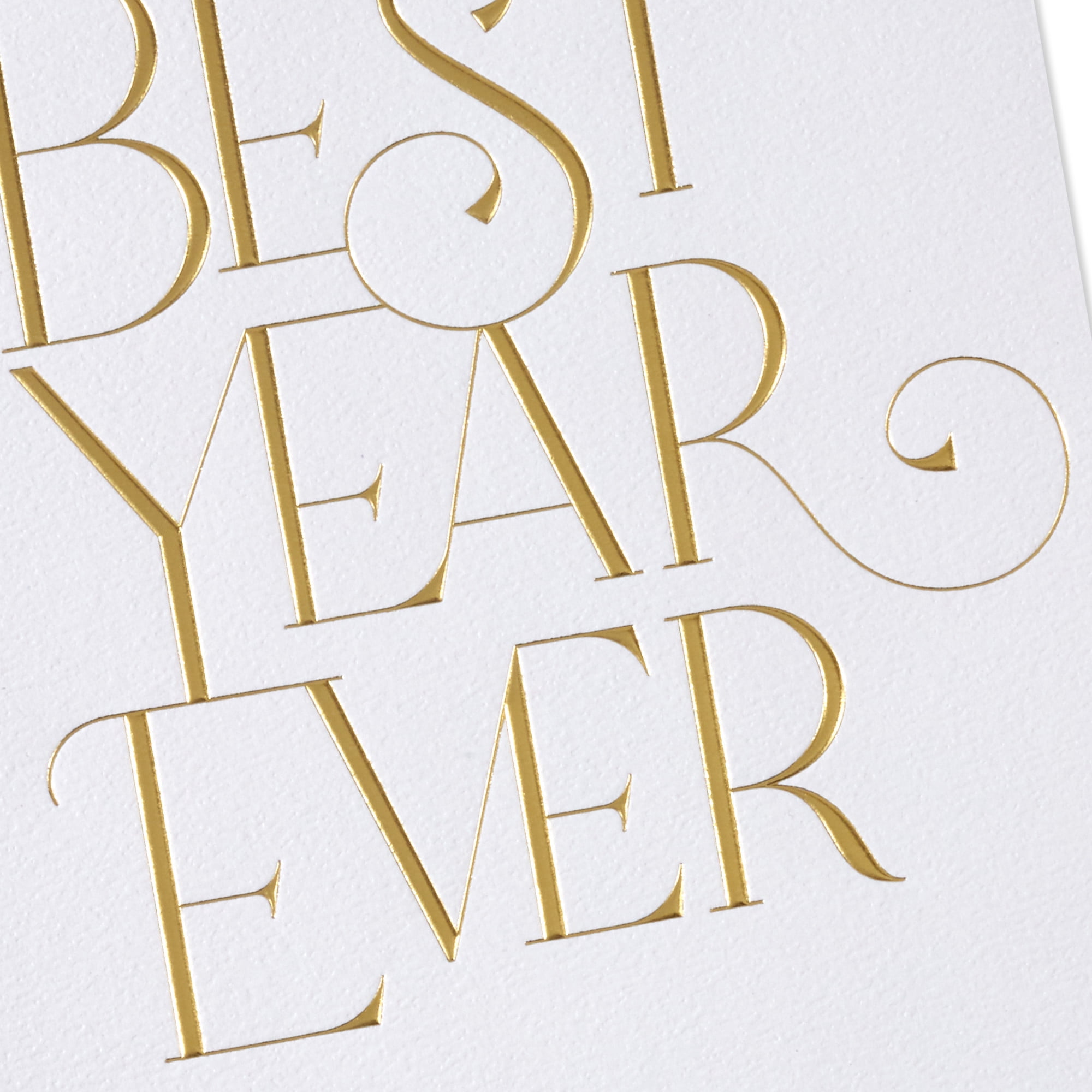 Hallmark Signature Birthday Card (Your Best Year Ever)