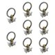 thumbnail image 1 of 8 piezas de anclaje para riel, pernos de fijación en L, puntos de amarre, anillos en O, dispositivo de fijación Plata, 1 of 9
