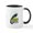 White/Black Inside, variant on CafePress - Nerf Ready To Win Mugs - 11 oz Ceramic Mug - Novelty Coffee Tea Cup