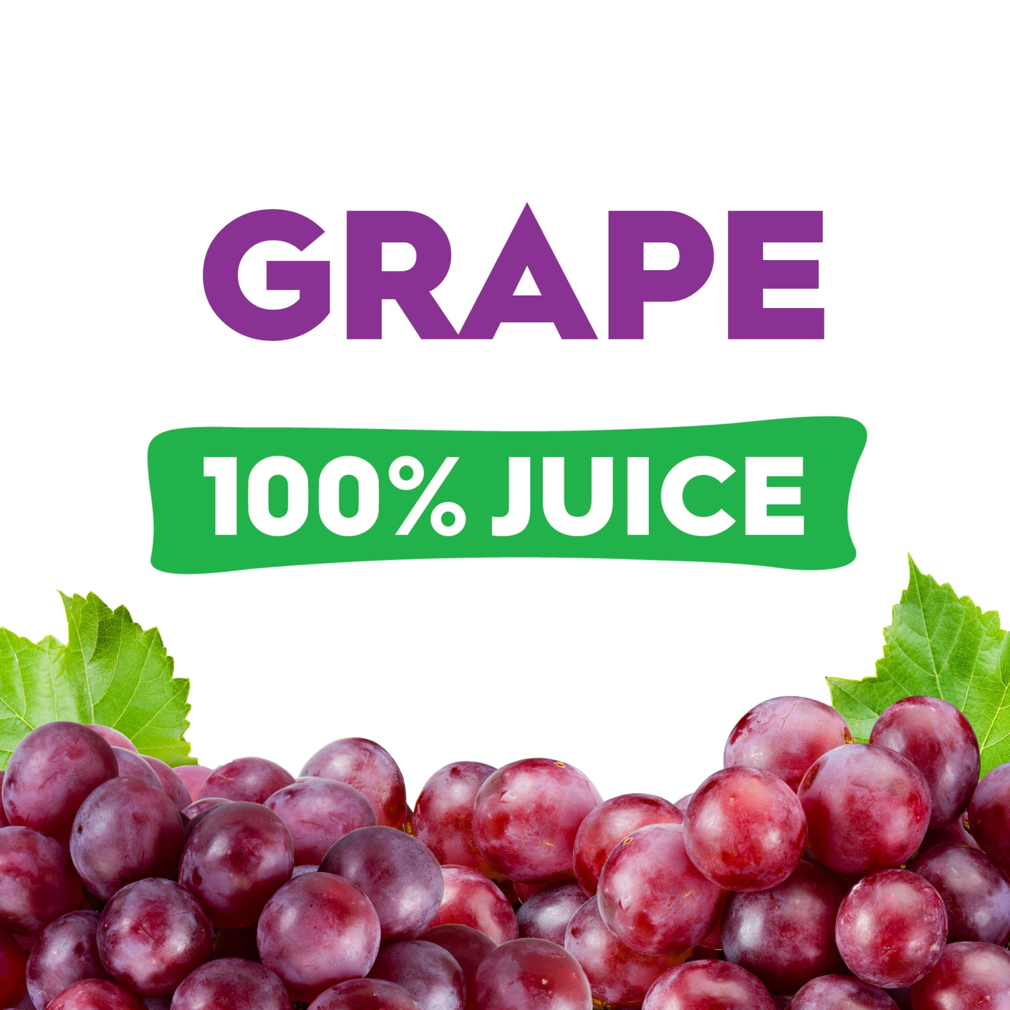 Juicy Juice 100% Juice, Grape, 64 fl oz Bottle