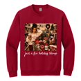 thumbnail image 3 of Funny Christmas Shopping Sweatshirt, Retro Holiday Shirt, 3 of 5