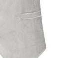 thumbnail image 6 of Stamzod Suit Vest for Men Solid Color Sleeveless Button Up Work Waistcoat Mens Vests Dress Outerwear White XXXL, 6 of 6