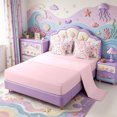 thumbnail image 3 of Manfei Magical Axolotl 7 Pieces Full Size Bedding Sets,Cartoon Animals Print Full Size Bed in a Bag,Pink Reversible, 3 of 7
