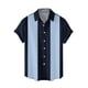 thumbnail image 1 of Playeras Algodon Para Hombre, Camiseta Informal De Verano A La Moda Para Playa, Con Estampado Digital 3D, Solapa Y Botones, De Manga Corta, 93, 1 of 4