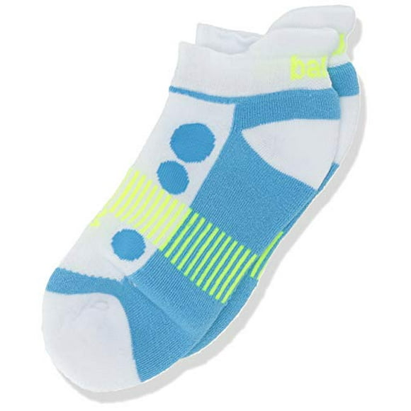 Balega Kids Hidden Cool Socks 1 Pair , White Blue, X-Large