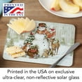 thumbnail image 3 of CounterArt Winter Forest 3mm Tempered Glass Cutting Board 10" by 8", 3 of 8