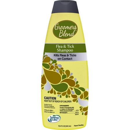 Groomer's blend flea & tick shampoo, 18.4-oz bottle