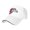 White, variant on Santa Clara University Logo Sandwich Cap Unisex Classic Baseball Capunisex Adjustable Casquette Dad Hat