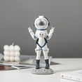thumbnail image 3 of lionlar Creative Astronaut Figurines Arts and Crafts Modern Planet, 3 of 9