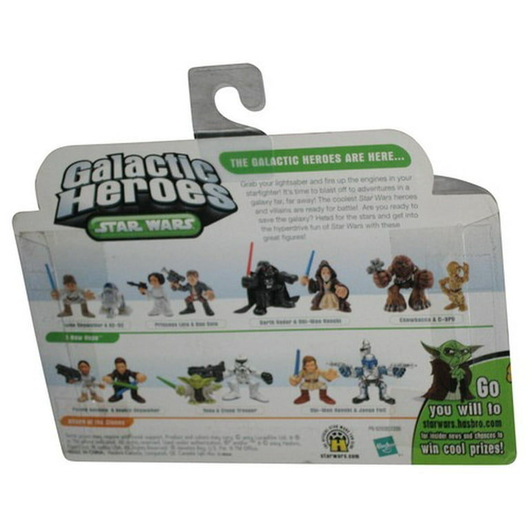 スターウォーズ C-3PO & Chewbacca フィギュアセット Star Wars Galactic Heroes (2004) Chewbacca & C-3PO Hasbro Toy
