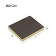 thumbnail image 2 of 150 Grit Sanding Block Pad 4.7" x 3.9" x 0.4" Brown Sanding Sponge 6Pack, 2 of 5