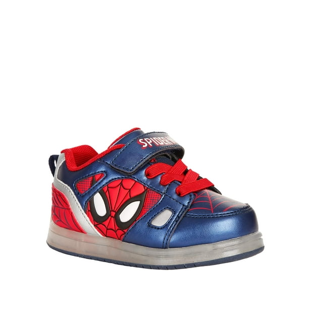 SpiderMan SpiderMan Toddler Boys' Licensed Lighted Athletic Shoe
