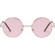 thumbnail image 1 of Hippie Costume Glasses For Women Men 70s 80s Disco Hippy Glasses Circle Tinted Color Sunglasses, 1 of 4