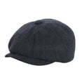 thumbnail image 3 of Sombrero Bailey para padres e hijos de otoño e invierno, sombrero para niños, sombrero con lengüeta de pato para adultos, sombrero octogonal de vendedor de periódicos, sombrero delantero para hombres, 3 of 5