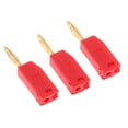 thumbnail image 3 of Milaget 5Pieces 2mm Banana Plug For Test Probes Instrument Meter Connector - red, 3 of 7
