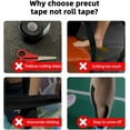 thumbnail image 6 of Precut Kinesiology Tape for Knees, 10 Pcs - Knee Support & Stability, Knee Pain Relief Athletic Tape - Waterproof & Elastic, Breathable Hypoallergenic Latex-Free Tape, Black, 6 of 11