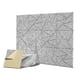 thumbnail image 1 of 12Pack Acoustic Panels with Self-Adhesive, 12X 12X 0.4Inch Sound Proof Foam Panels,Sound Panels High, 1 of 5