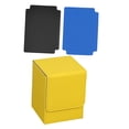 thumbnail image 2 of Caja de baraja de cartas coleccionables shamjiam organizador protector estuche de cartas de juego Premium TCG Amarillo, 2 of 8