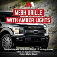thumbnail image 2 of AMERICAN MODIFIED Raptor Style Mesh Grille for 2018-2020 Ford F150, Matte Black, 2 of 12
