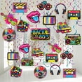 thumbnail image 1 of Decoración para fiestas Containlol, estilo retro de los 80, 53 piezas, 1 of 7