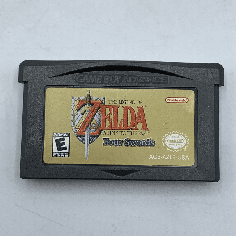 GBA Game Legend of Zelda: A Link to the Past and Four Swords Games ...