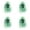 B*4, variant on Glow-in-the-Dark Mini Ghost Figurines – Cute Resin Halloween Decorations for Terrariums, Table Scatter, and Party Favors