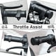 thumbnail image 3 of Soporte de acelerador para motocicleta Cruise Control Assist, 4 unidades, negro, 3 of 7