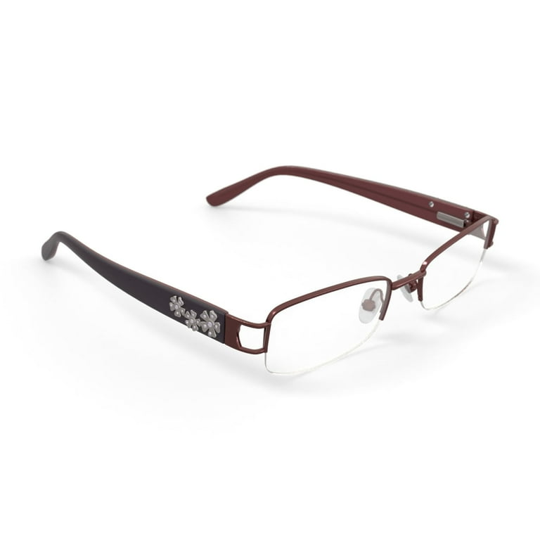 Luxe Women's WLO326 Rectangular Rectangular Prescription