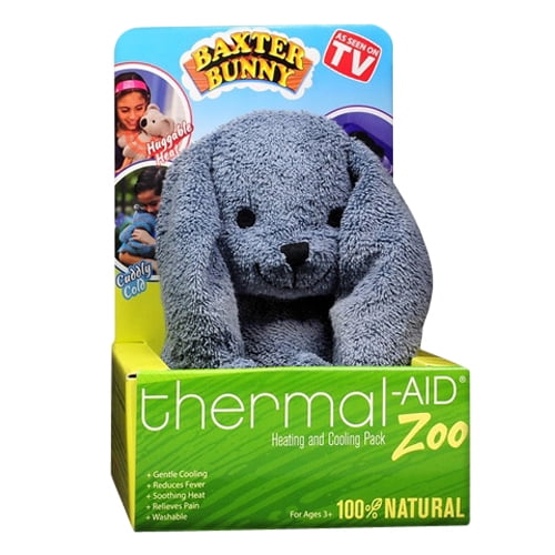 ThermalAid Stuffed Rabbit Natural Heating and Cooling Pack 1 Ea