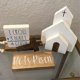 thumbnail image 4 of Adorno, kit de bandeja de Pascua con tumba de Jesús, estatua de madera con escena de adorno de Pascua, decoración del hogar, 4 of 5