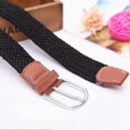 thumbnail image 3 of 2-pack Women's Stretch Canvas Woven Belts - Women's Jeans Belts, 3 of 4