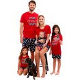 thumbnail image 3 of Way to Celebrate Star Spangled Family Sleep PJ Set- Kid, 3 of 5