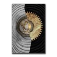 thumbnail image 3 of Cuadro de mármol con textura de madera, pintura abstracta en lienzo de oro, negro y verde, arte de pared, carteles y grabados vintage de lujo para la decoración del hogar, 3 of 5