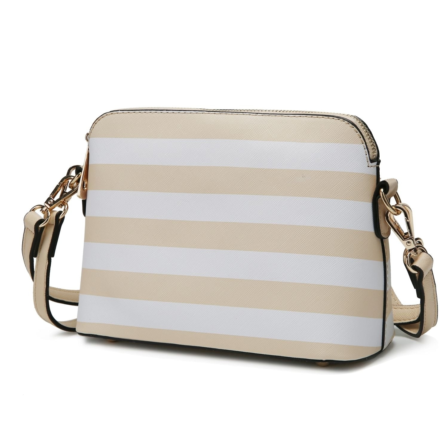 MKF Collection Kimmy Striped Crossbody Handbag by Mia K.