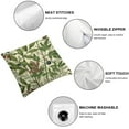 thumbnail image 6 of nygtbtfer Pillow Farmhouse Decor Throw Pillows Case for Couch Cream Wild Floral Seasonal Pillowcase Outdoor Decorative Cushion Case for Sofa Bed Decorations Set of 2 White, 6 of 7