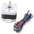 thumbnail image 1 of Moteur pas à pas bipolaire Nema 17 DC 4,0 V, 1,2 A, 1,8°, 320 mN.m/45 oz.in, pour imprimante 3D, hauteur 34 mm, 1 of 3