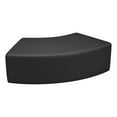 thumbnail image 2 of Learniture Shapes Series II Vinyl Soft Seating - S-Curve (12" High) -Black Smooth Grain, 2 of 3