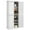 White, variant on HOMCOM Freestanding 4 Door Kitchen Pantry Cabinet with Shelves White