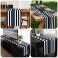 thumbnail image 6 of Blue White American Police Flag Table Runner 72 Inches Long, Honoring Law Enforcement Officers Kitchen Coffee Dining Table Decoration for Home Party Birthday Wedding Home Decor 18x72 Inches, 6 of 8