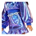 thumbnail image 2 of Muñeca Mattel Barbie Deluxe Cabello Castaño y Cojunto Azul Metálico, 2 of 7