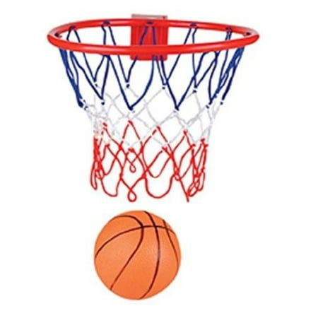 Small Basketball And Hoop For Over Door Or Wall Mount New
