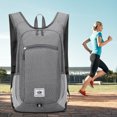 thumbnail image 4 of Bolsa de bicicleta transpirable plegable para senderismo ocio deportes pesca (gris claro), 4 of 6