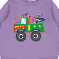 thumbnail image 3 of Inktastic 1st Birthday Truck Baby Fleece Bodysuit, 3 of 4