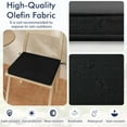 thumbnail image 6 of Costway Outdoor Chair Cushion Set of 2 Waterproof Fade-Resistant Olefin Seat Cushions Black, 6 of 9