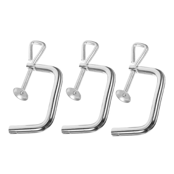 IDEANATEGRATE 3Pcs Pasta Machine Holder Clamp Pasta Maker Parts Stable on Tabletop for Home Cooks Kitchen Use
